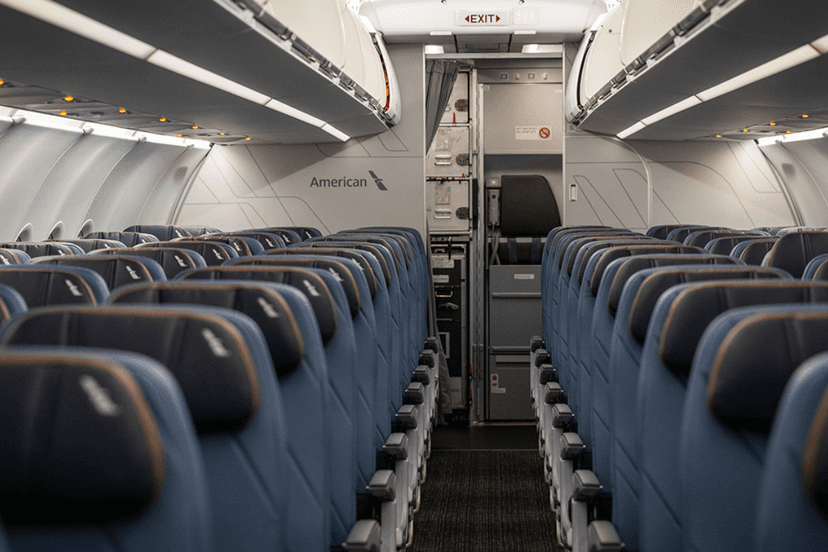 Miniature Galleys, More Seats, and No Seatback Screens: American Airlines Steps Up Retrofit Program of Airbus A319 and A320 Airplanes